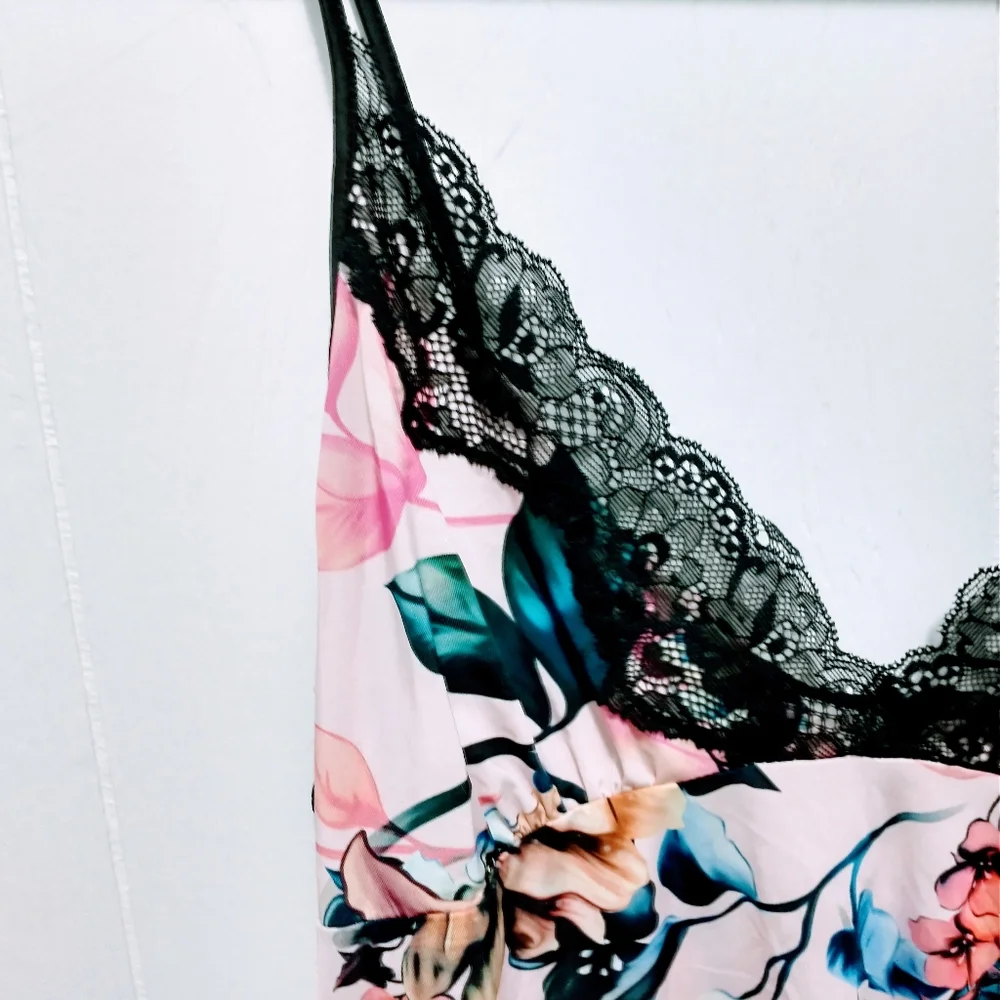 Y2k style floral Cami